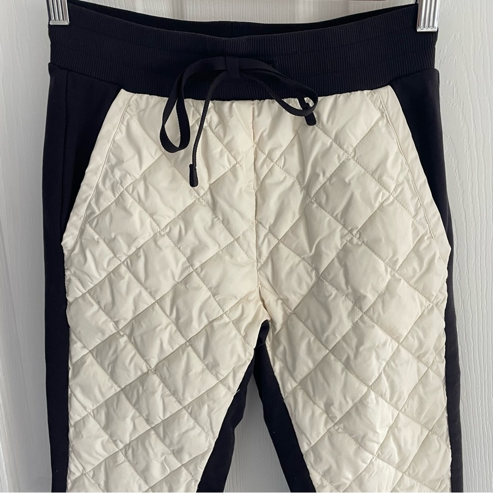 ALO Yoga Moto Quilted Jogger Pants Size XS - Picture 3 of 5